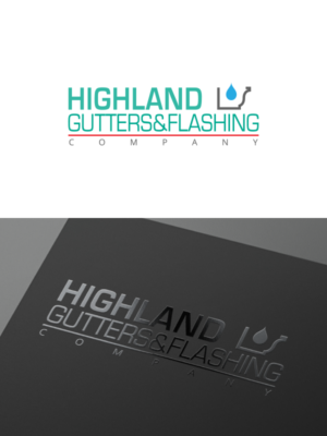 Diseño de Logo por PivotalBlack para Highland Gutters & Flashing Company | Diseño: #8004001