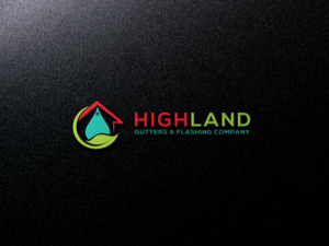 Diseño de Logo por site para Highland Gutters & Flashing Company | Diseño: #7928674