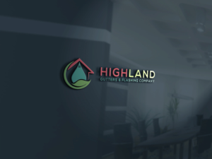Diseño de Logo por site para Highland Gutters & Flashing Company | Diseño: #7928679