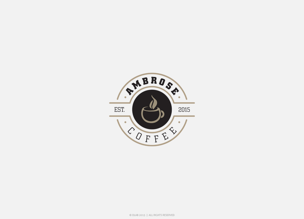 Logo Design by DLab™ for Ambrose Coffee | Design #8005903