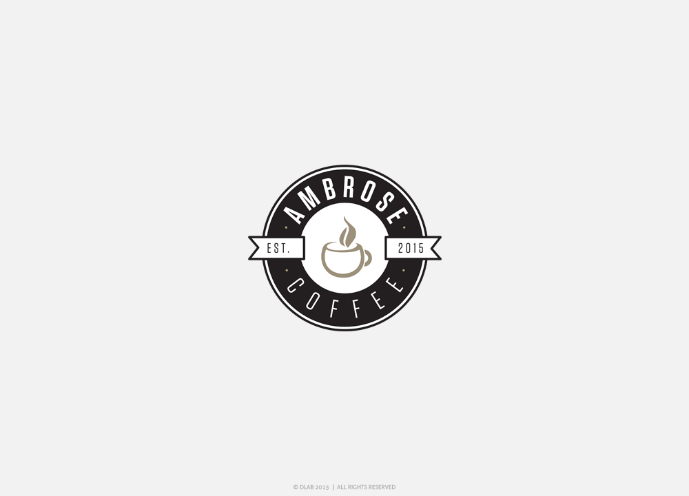 Logo Design by DLab™ for Ambrose Coffee | Design #8006014