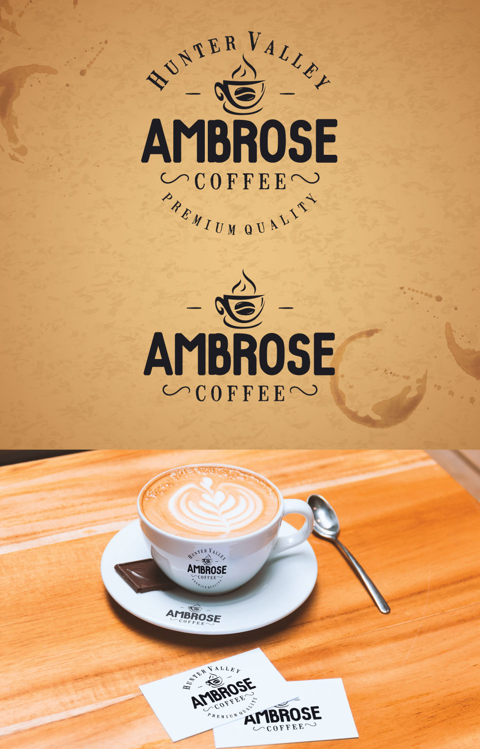 Logo Design by macadesign for Ambrose Coffee | Design #8005234