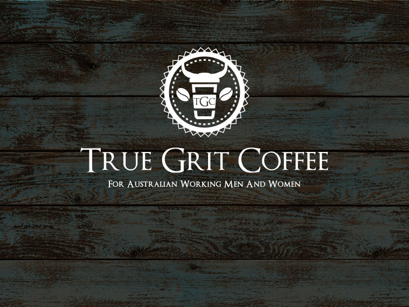 Logo Design by Stobart Creative for True Grit Coffee | Design #7984527