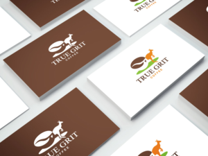 Logo Design by cre8corner.com for True Grit Coffee | Design: #8156581