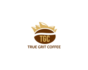 Logo Design by Pram Shaw for True Grit Coffee | Design: #8005045