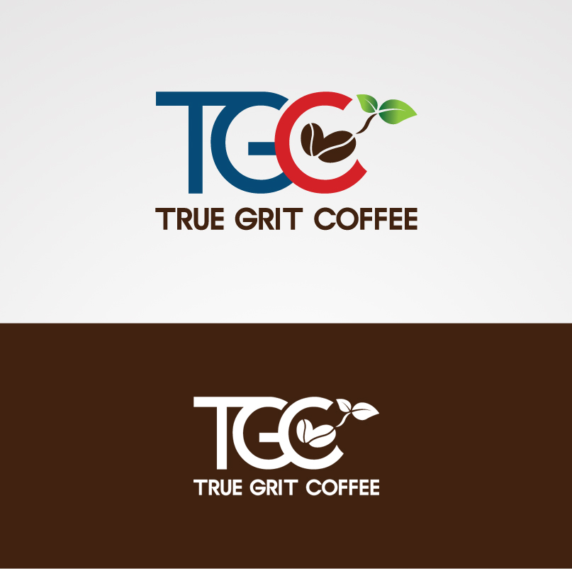 Logo Design by Grapismo Brand Studio for True Grit Coffee | Design #8010586