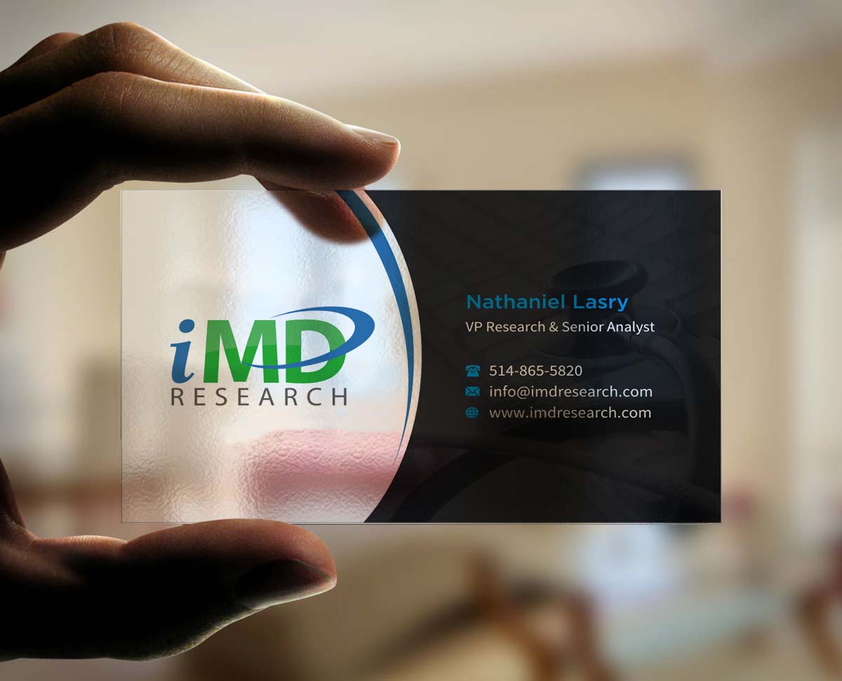 Diseño de Tarjeta de Presentación por INDIAN_Ashok para iMD Research | Diseño #7981889