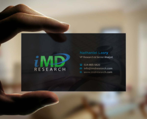 Diseño de Tarjeta de Presentación por INDIAN_Ashok para iMD Research | Diseño: #7981905