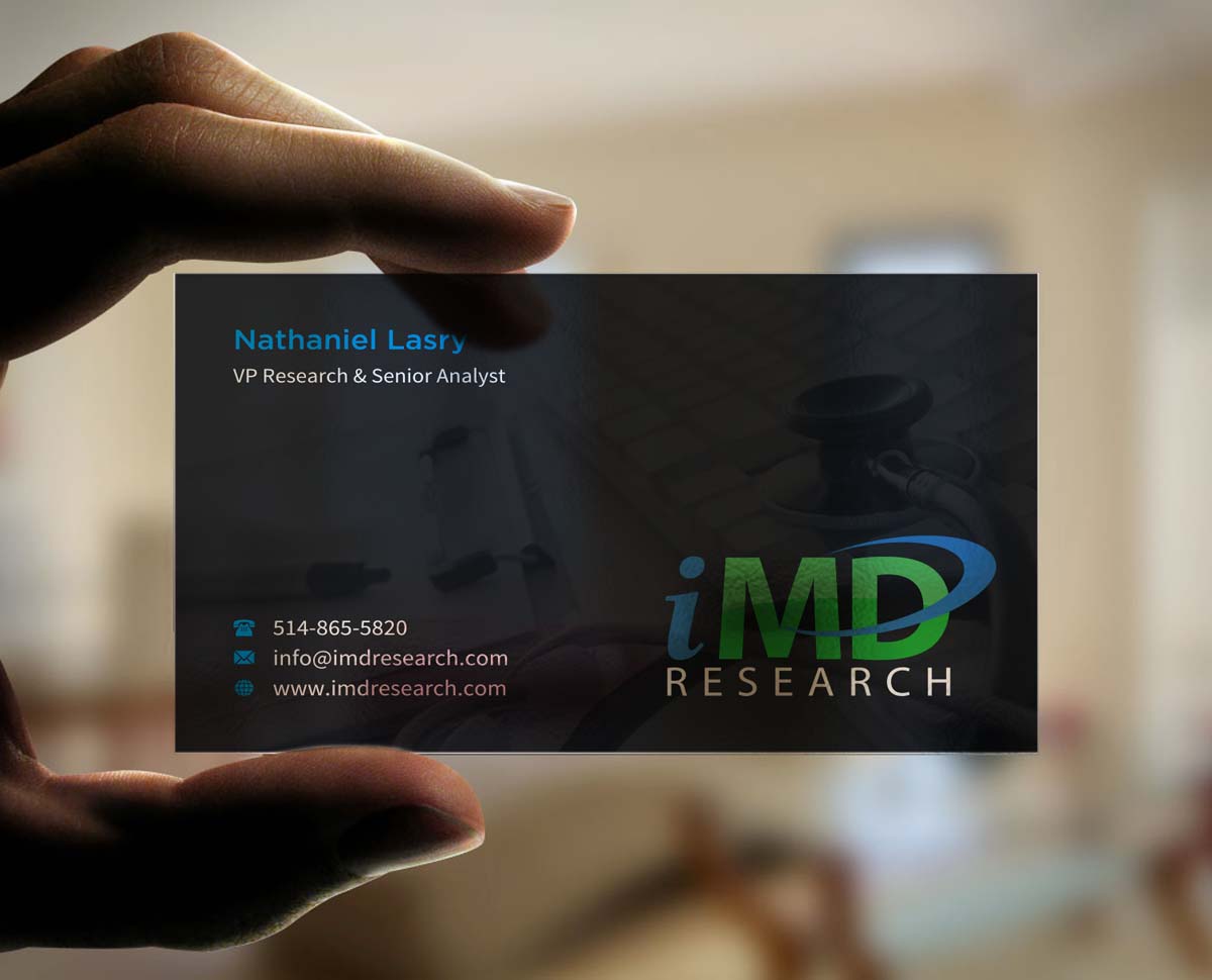 Business Card Design by INDIAN_Ashok for iMD Research | Design #7981906