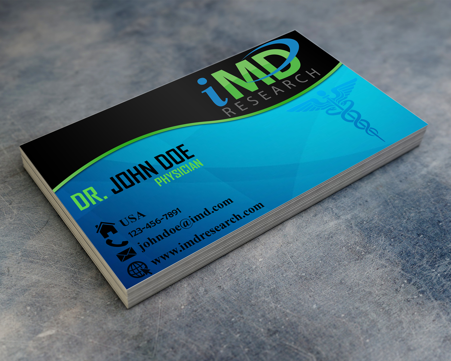 Business Card Design by Legendary Designz for iMD Research | Design #7928731