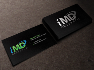 Business Card Design by Creations Box 2015 for iMD Research | Design: #7940020
