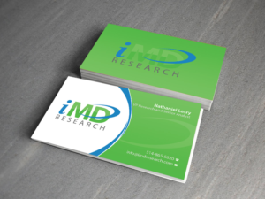 Business Card Design by Creations Box 2015 for iMD Research | Design: #7940021