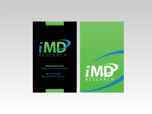 Business Card Design by Creations Box 2015 for iMD Research | Design: #7940022