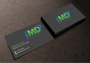Business Card Design by Creations Box 2015 for iMD Research | Design: #7940036
