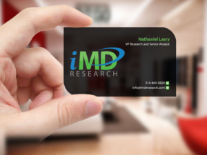 Business Card Design by Creations Box 2015 for iMD Research | Design: #7940042