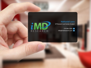 Business Card Design by Creations Box 2015 for iMD Research | Design: #7940043