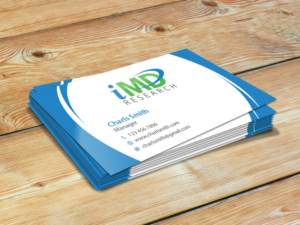 Business Card Design by primarydesigner2k9 for iMD Research | Design #7939541