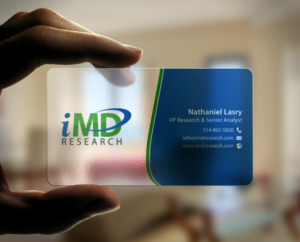 Business Card Design by chandrayaan.creative for iMD Research | Design: #7939433