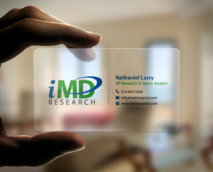 Business Card Design by chandrayaan.creative for iMD Research | Design #8473056
