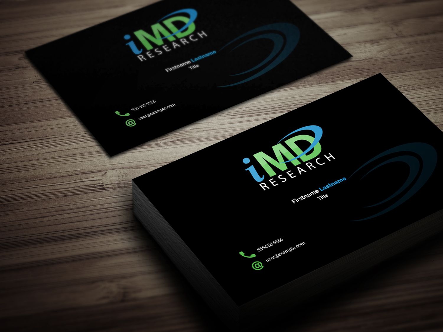 Business Card Design by diditech for iMD Research | Design #7930293