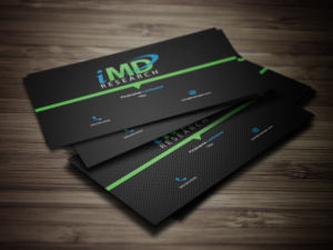 Business Card Design by diditech for iMD Research | Design: #7930325