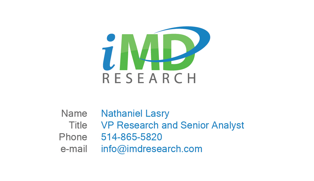 Business Card Design by lukas.meszaros for iMD Research | Design #7987028
