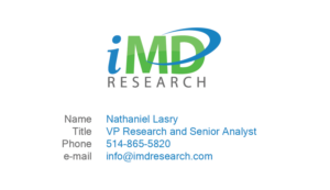 Business Card Design by lukas.meszaros for iMD Research | Design: #7987028