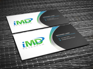 Business Card Design by SyncFuse™ Solutions for iMD Research | Design: #8018618