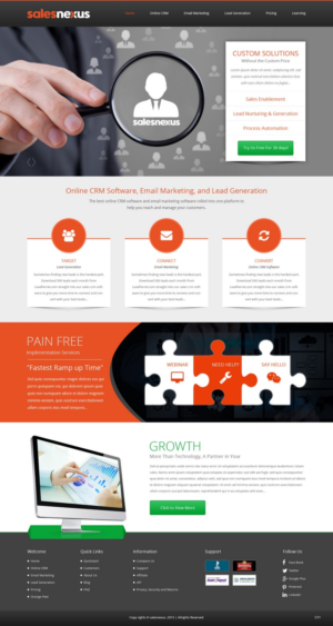 Web Design by pb for this project | Design: #7951476