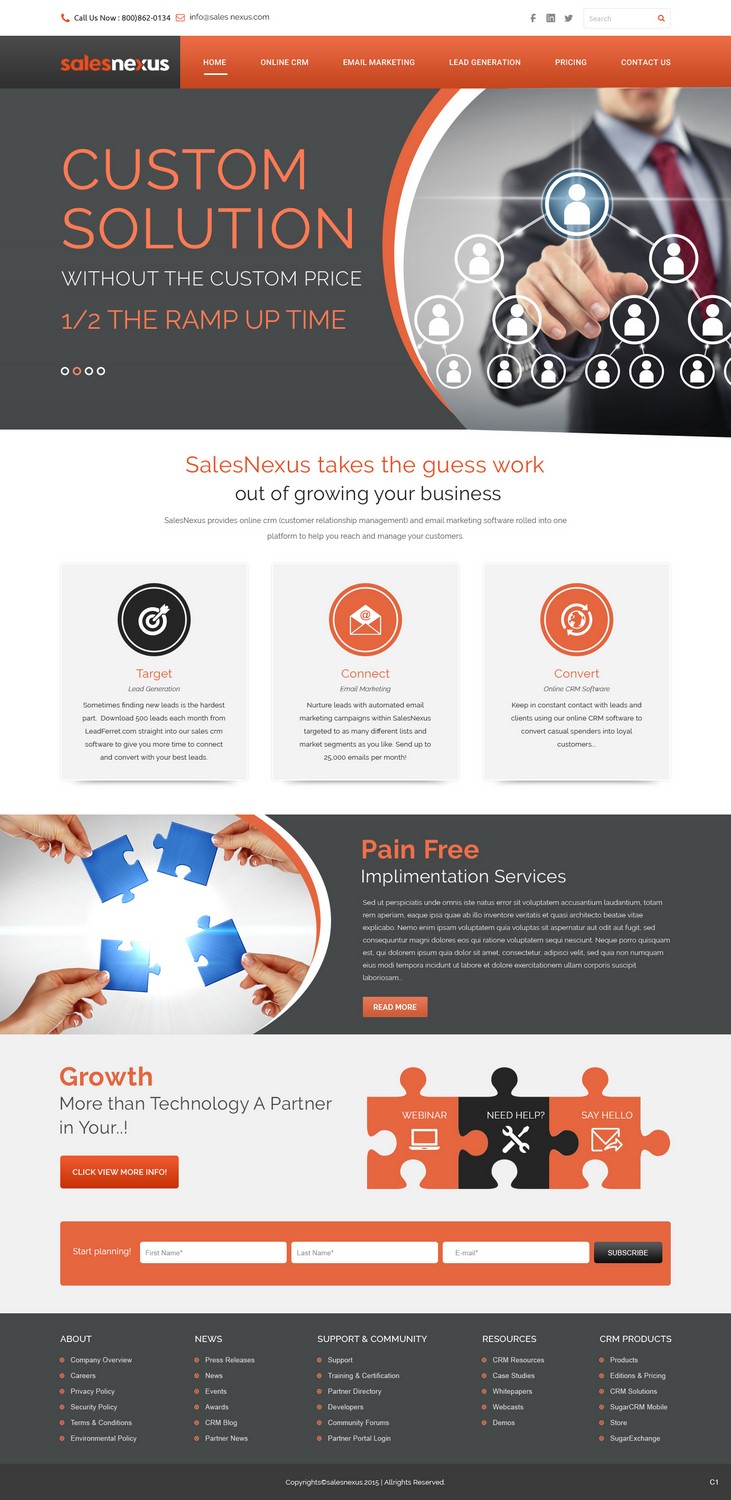 Web Design by pb for this project | Design #7960000