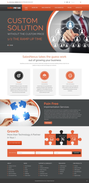 Web Design by pb for this project | Design: #7960000