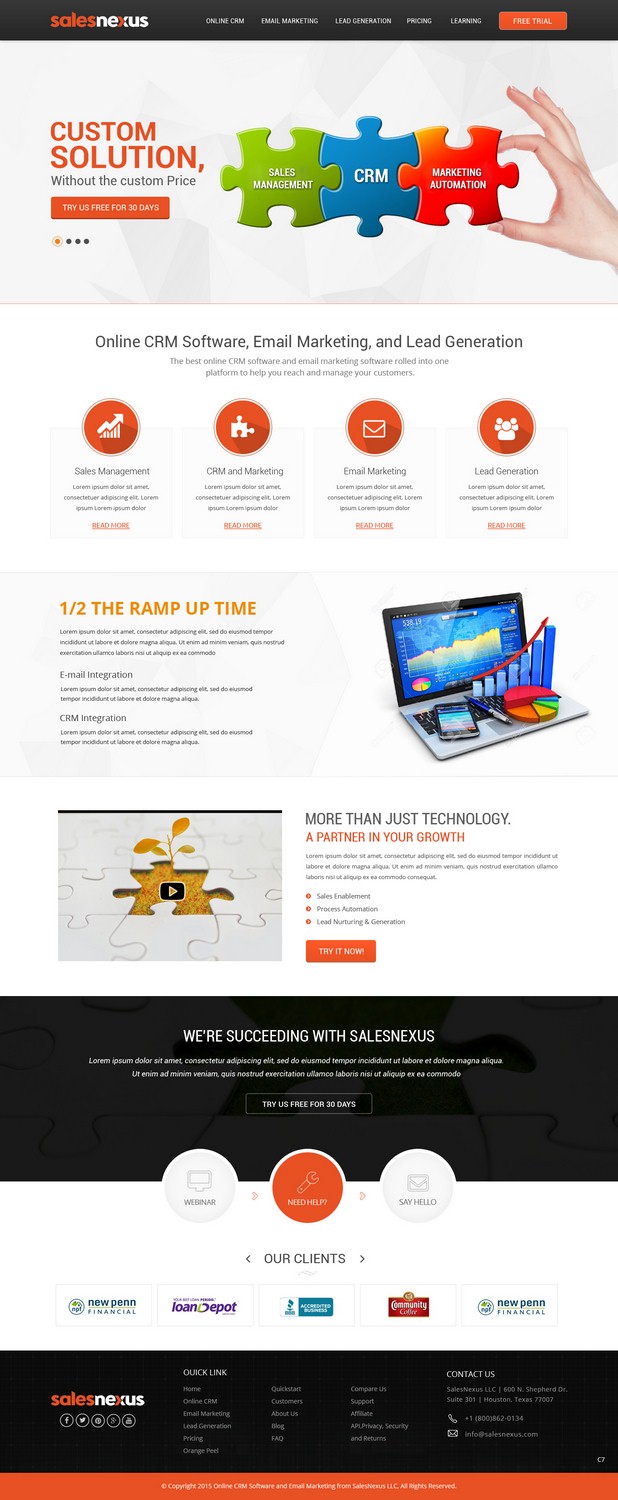 Web Design by pb for this project | Design #7960002