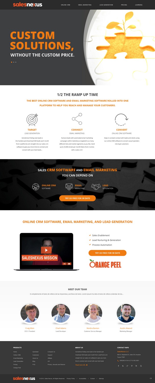 Web Design by pb for this project | Design #7970347