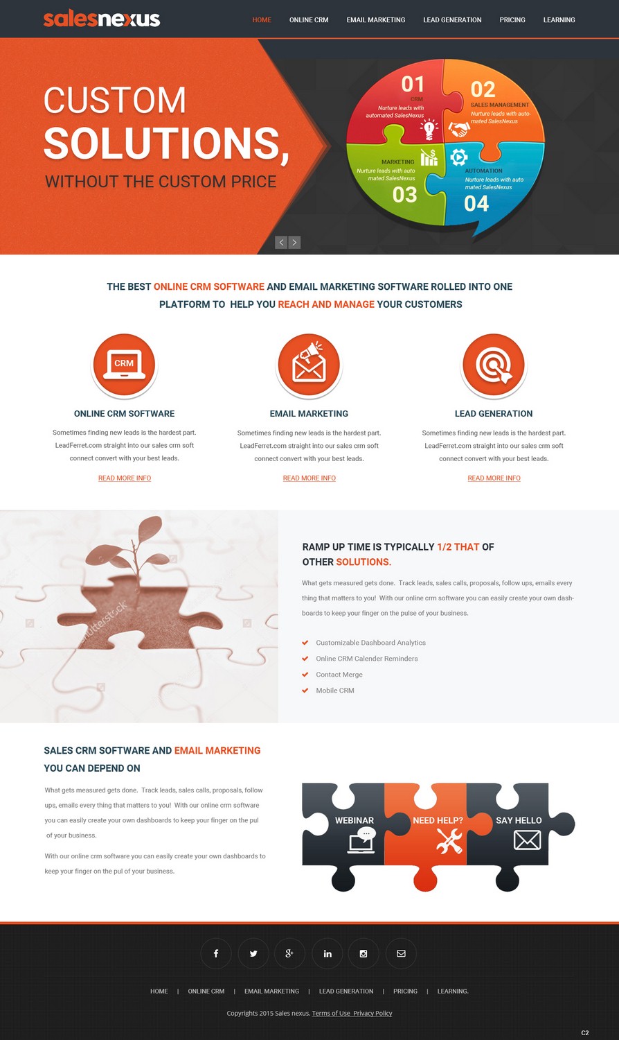 Web Design by pb for this project | Design #7970348