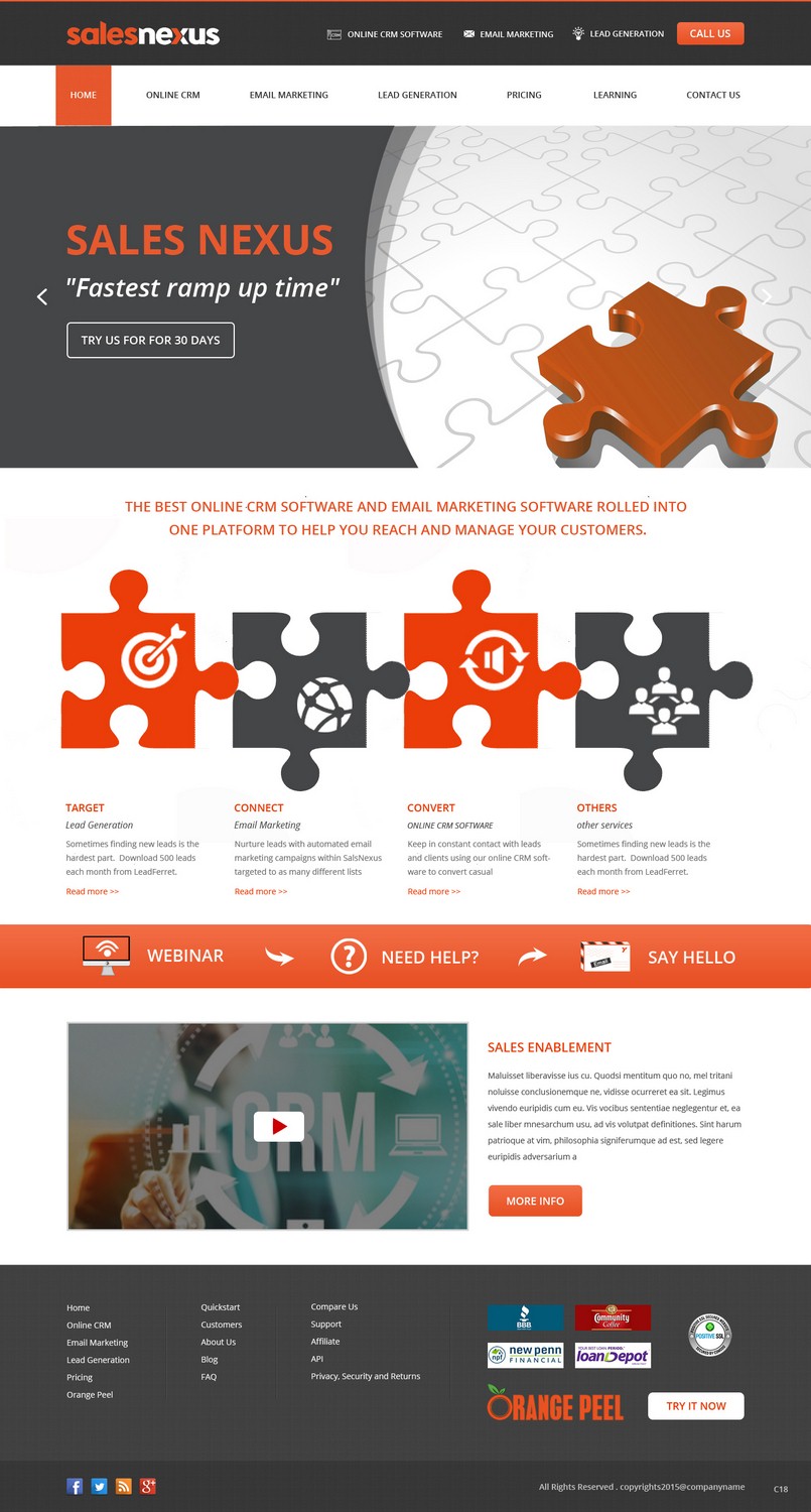 Web Design by pb for this project | Design #7970353