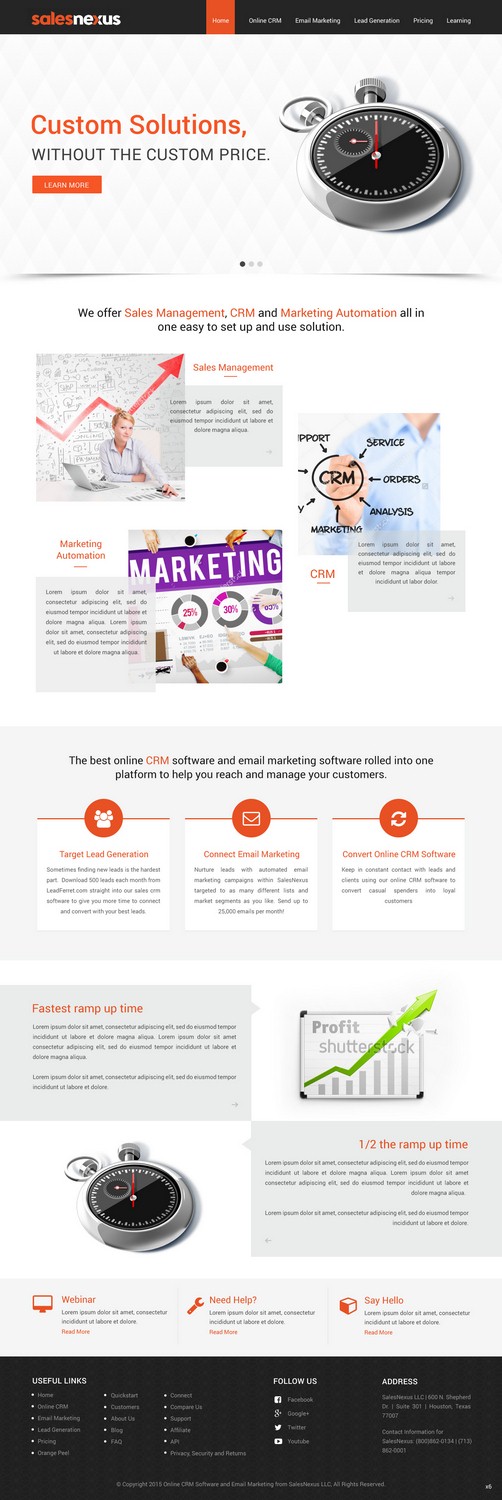 Web Design by pb for this project | Design #7996866