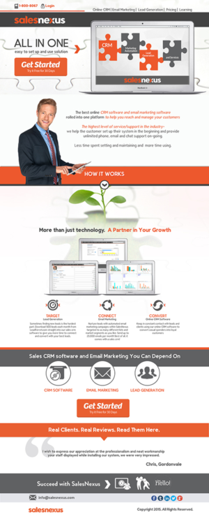 Web Design by creationz2011 for this project | Design: #8160899