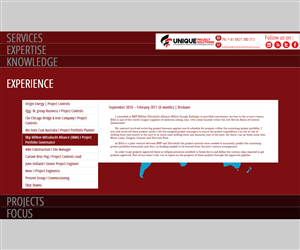 Web Design by Expedition1 for Unique Project Solutions | Design #1976394