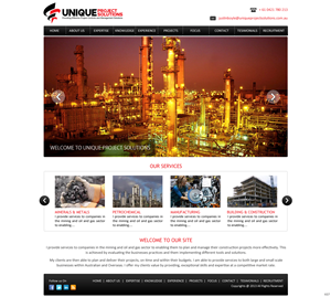 Web-Design von pb für Unique Project Solutions | Design: #1964603