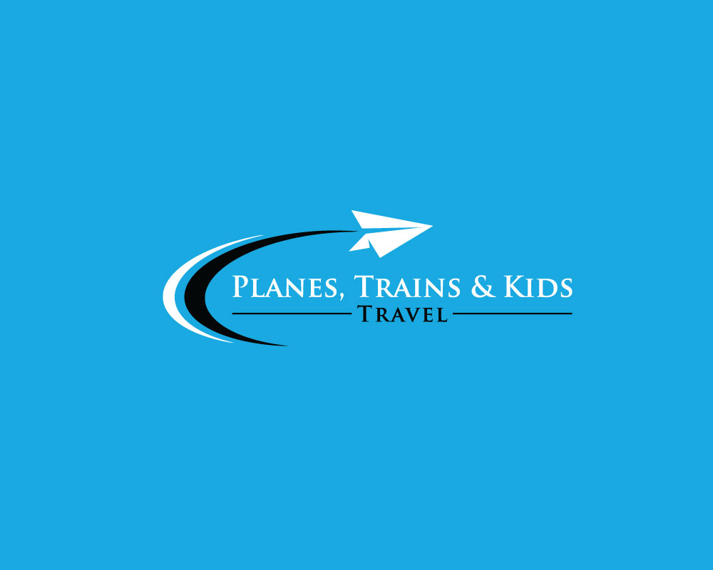 Logo Design by Logosuite for Planes, Trains & Kids Travel  | Design: #7983872