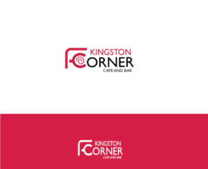 Kingston Corner Cafe and Bar | Logo Design by Hiccups Design