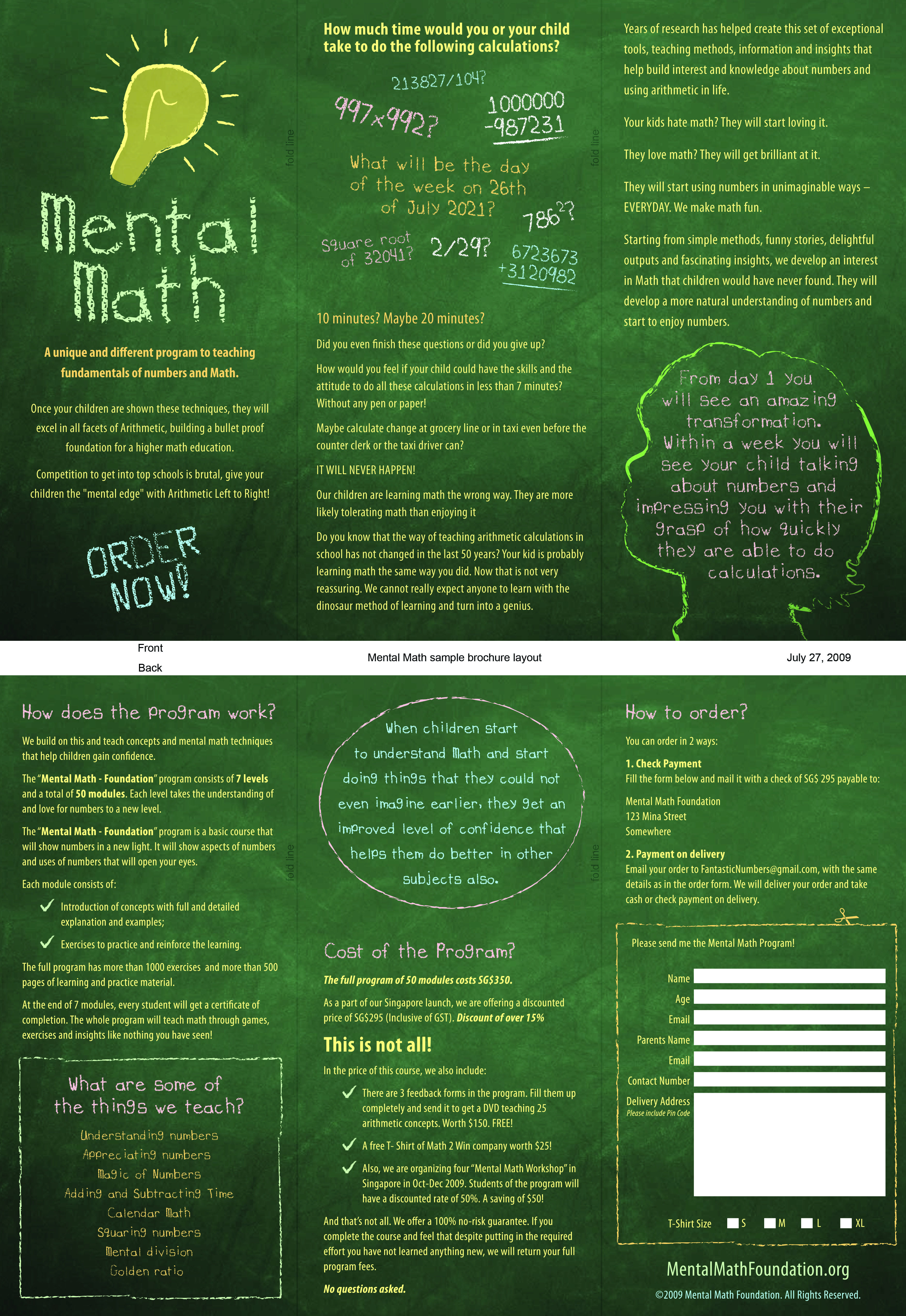 Diseño de Brochure por morgancreative.ca para este proyecto | Diseño: #15462