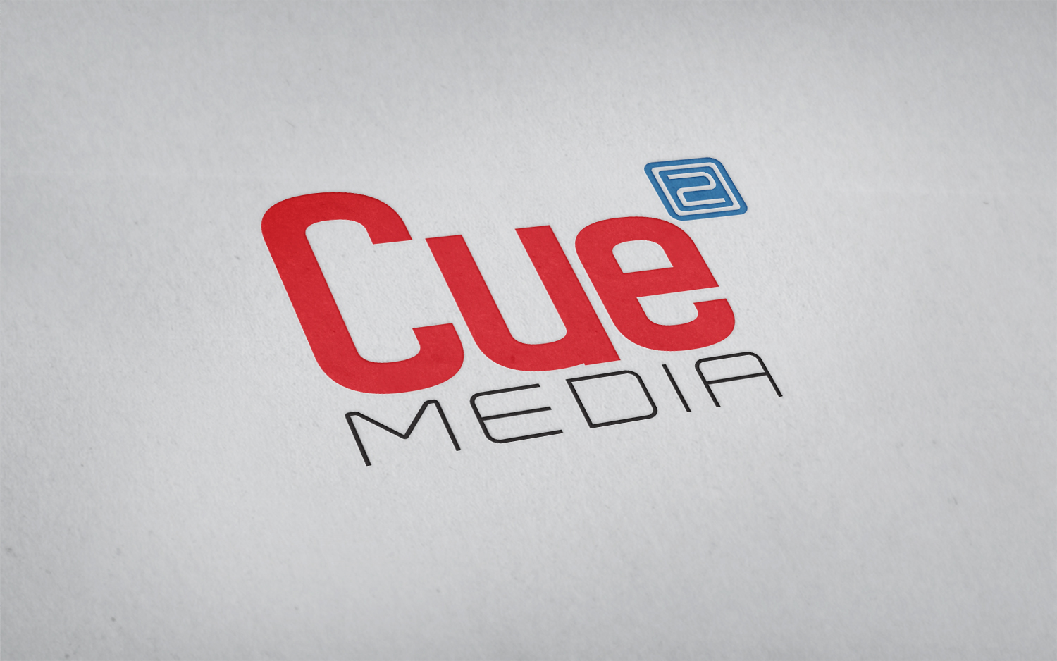 Logo Design by Logos + for Cue?Media | Design #7942481