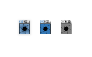 Logo Design by grafoskop for Cue?Media | Design #7997535