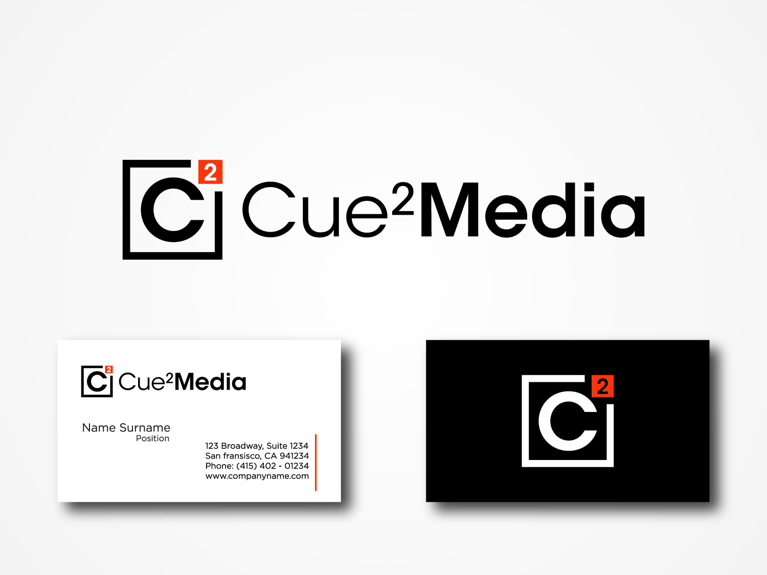 Logo Design by shanks for Cue?Media | Design: #7954012