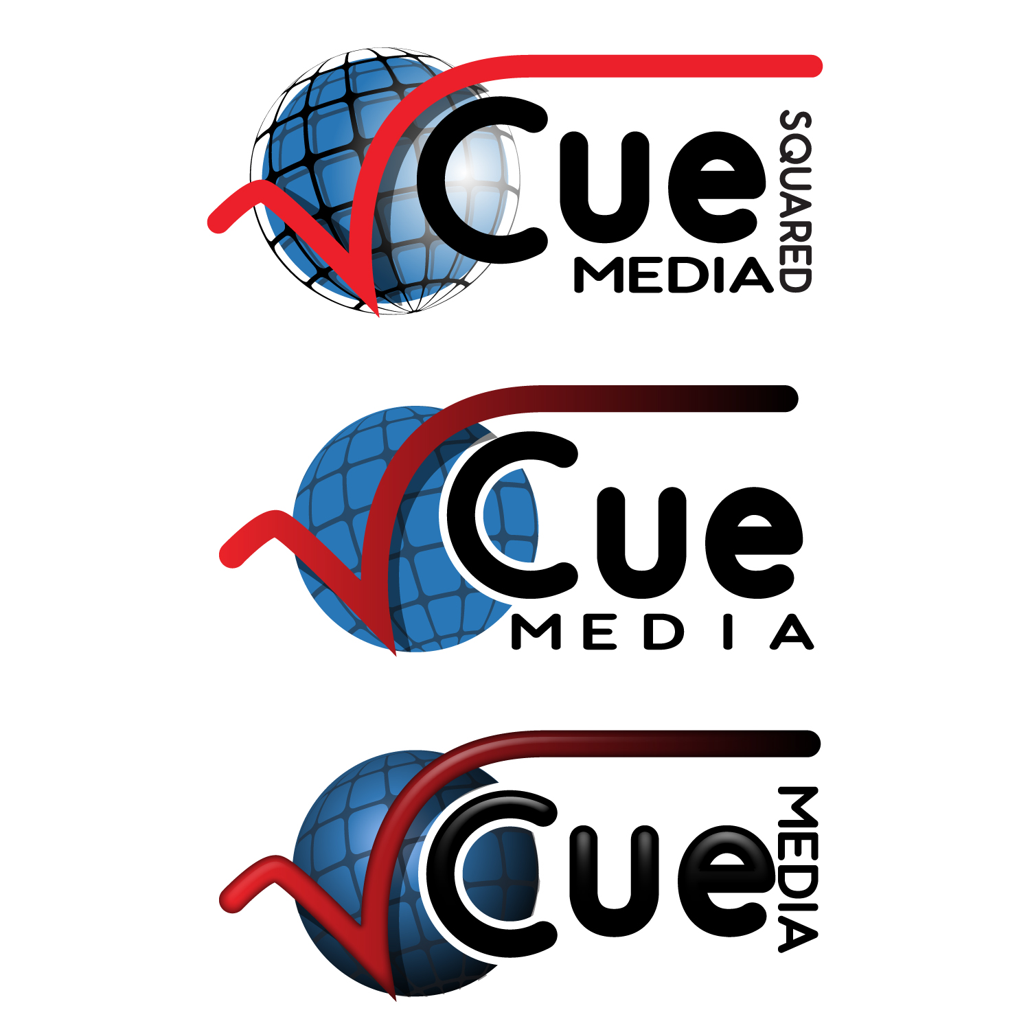 Logo Design by Z-InkDesignz for Cue?Media | Design #7933213
