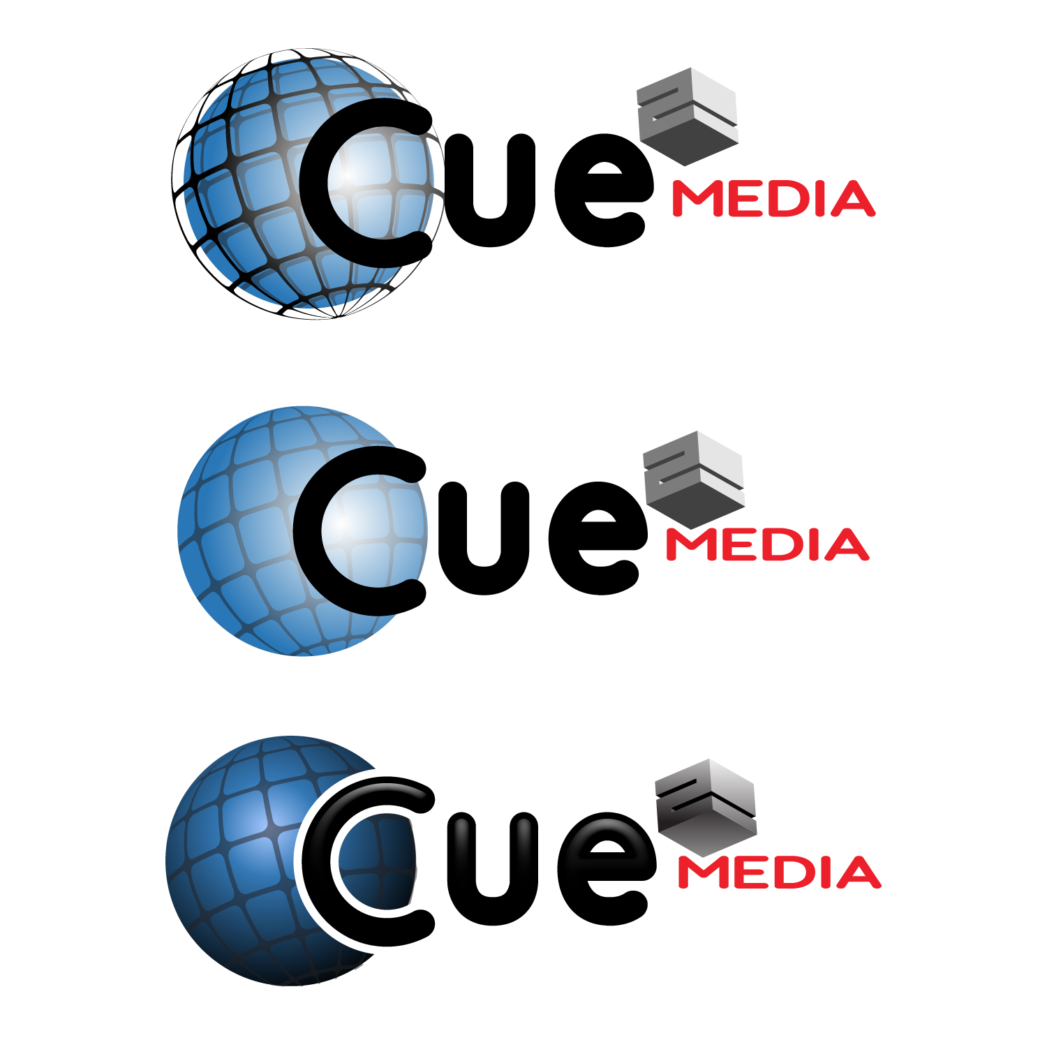 Logo-Design von Z-InkDesignz für Cue?Media | Design #7933581
