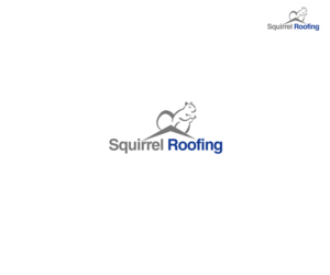Logo Design by DEZIGN RABBIT for Squirrel Roofing | Design: #7938246