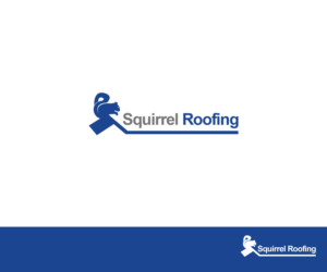 Logo Design by DEZIGN RABBIT for Squirrel Roofing | Design: #7949051