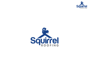 Logo Design by DEZIGN RABBIT for Squirrel Roofing | Design: #7964199
